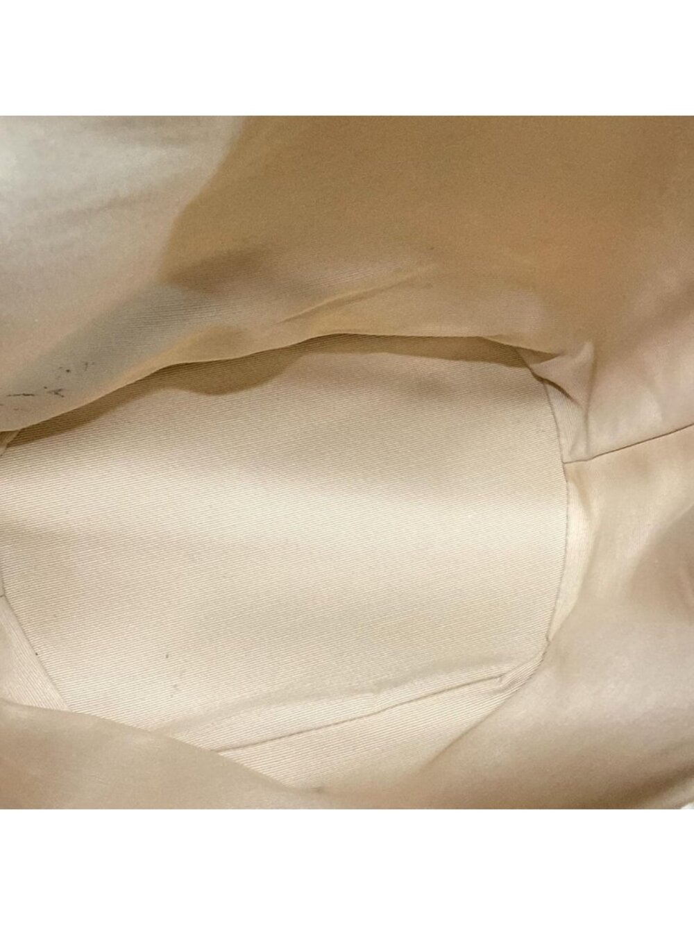 Celine Backpack CC Harm Small Bucket Beige Drawstring Leather - Picture 7 of 15